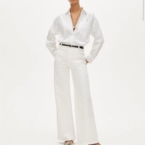 J. Crew White patch pocket denim trouser new nvr worn tags sz 30 TALL! Offer!